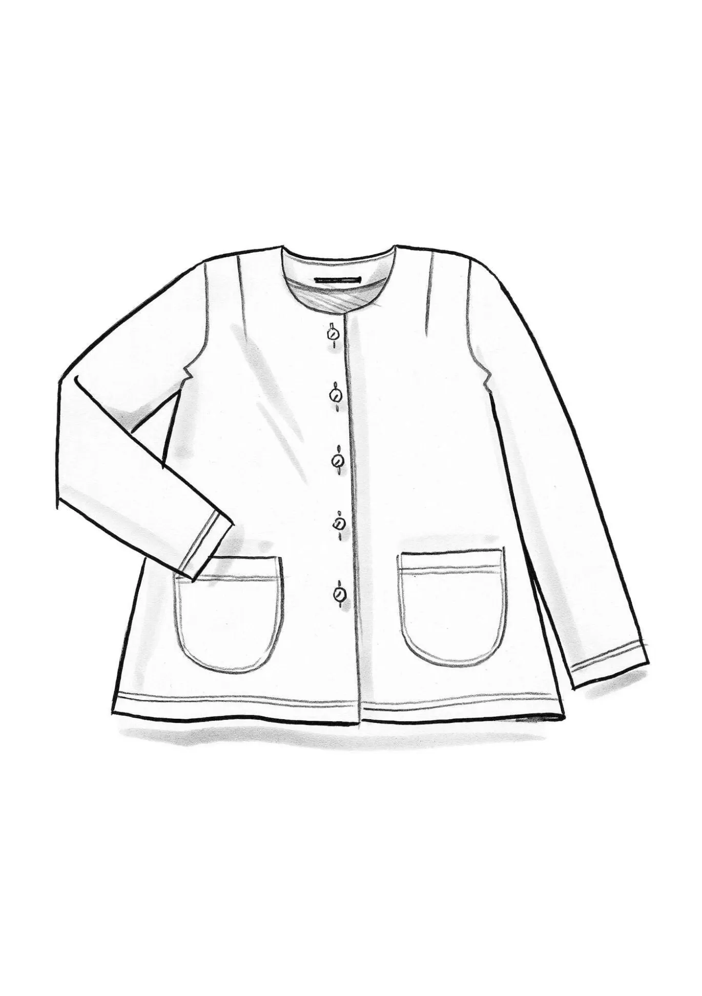 velourkofta_i_ekologisk_bomulltervunnen_polyester_3.webp Gudrun Sjödén Velourkofta i ekologisk bomull/återvunnen polyester Curry Fashion